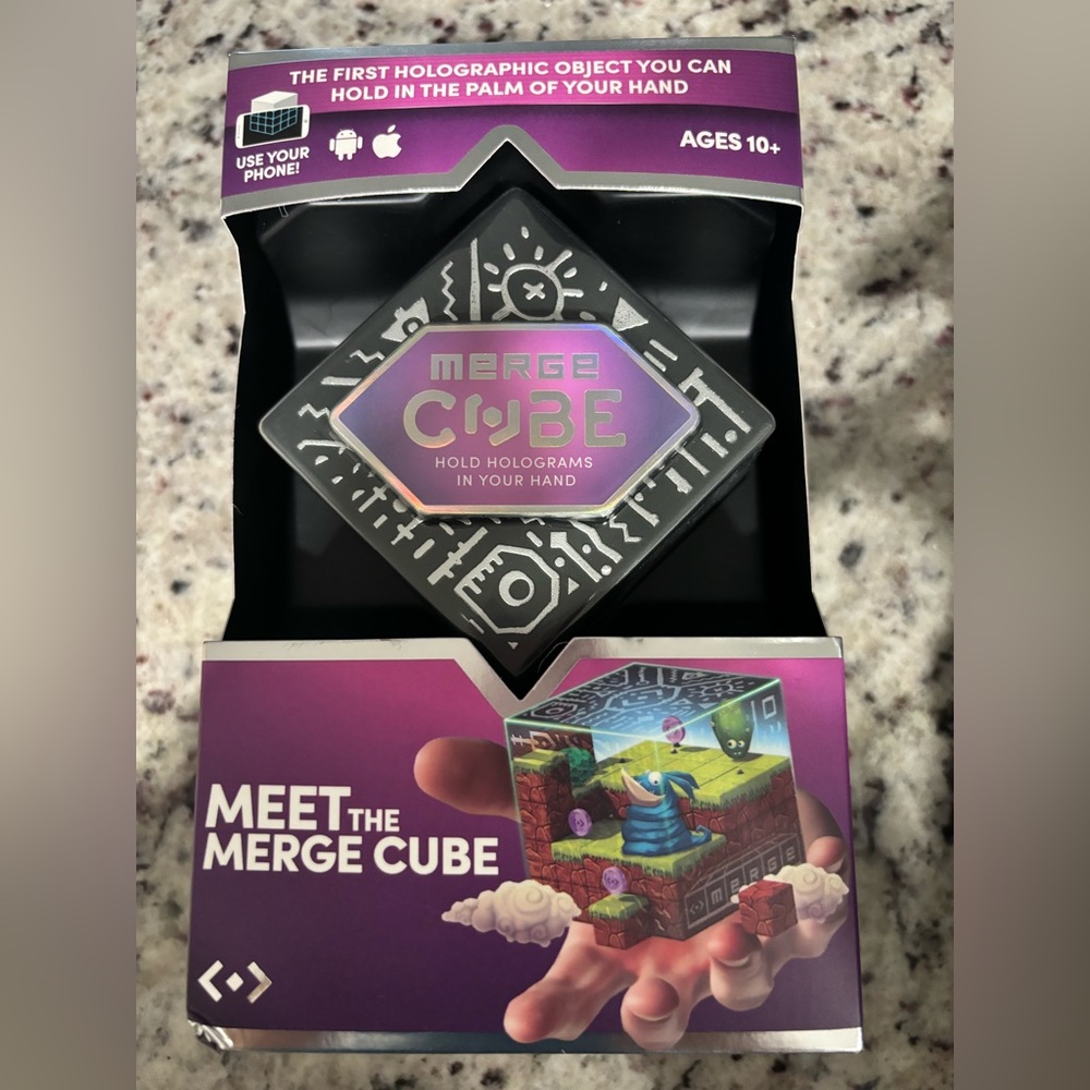 Merge Cube.  Ages 10+